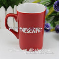 Decal ceramic nestle promotional mug/300ml cheap ceramic Printed Promotional Cup With Logo